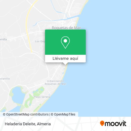Mapa Heladeria Deleite