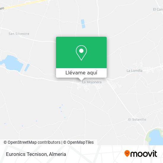 Mapa Euronics Tecnison