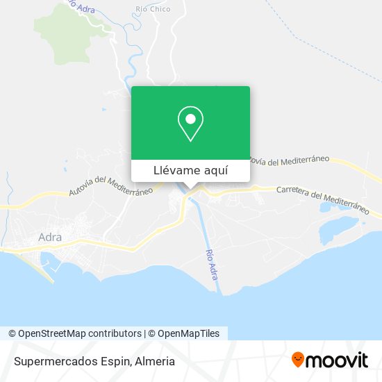 Mapa Supermercados Espin