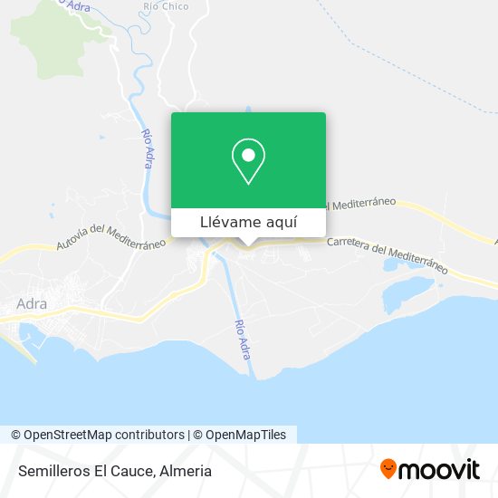 Mapa Semilleros El Cauce