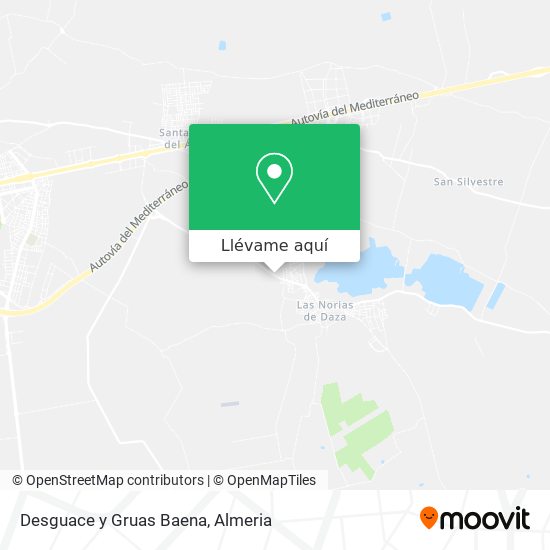 Mapa Desguace y Gruas Baena