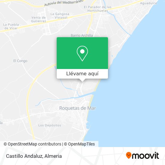 Mapa Castillo Andaluz