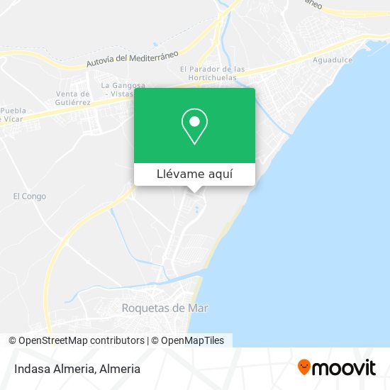 Mapa Indasa Almeria