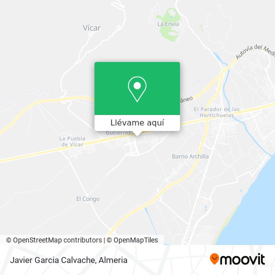 Mapa Javier Garcia Calvache