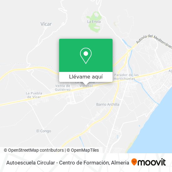 Mapa Autoescuela Circular - Centro de Formación