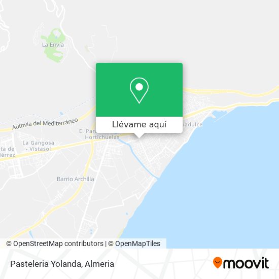 Mapa Pasteleria Yolanda