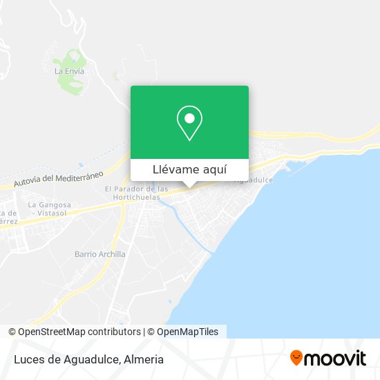 Mapa Luces de Aguadulce