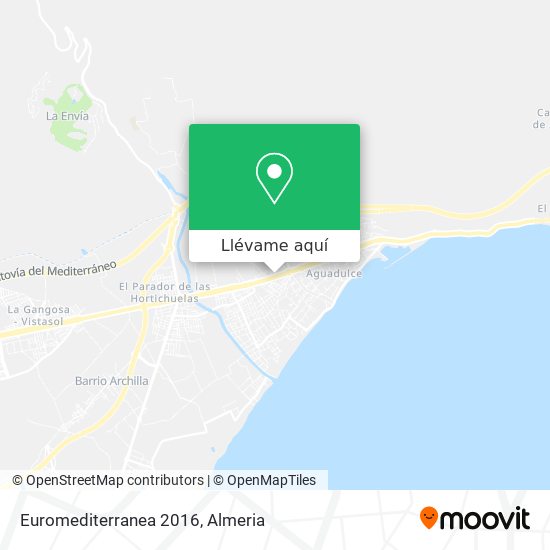 Mapa Euromediterranea 2016