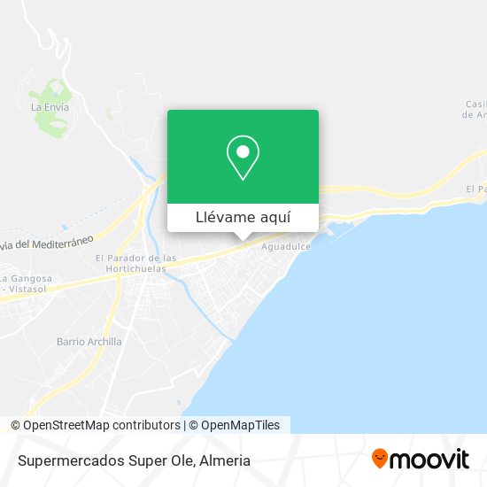 Mapa Supermercados Super Ole
