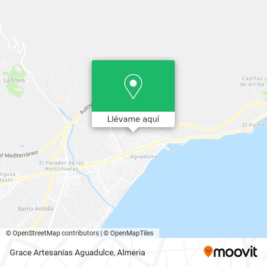 Mapa Grace Artesanías Aguadulce