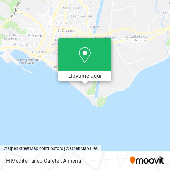 Mapa H Mediterraneo Cafeter