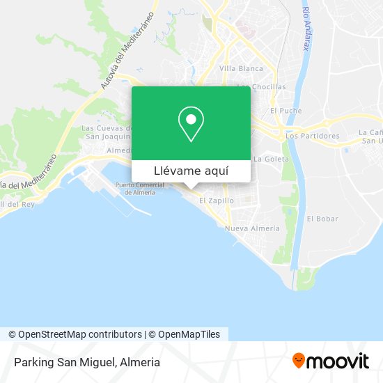 Mapa Parking San Miguel