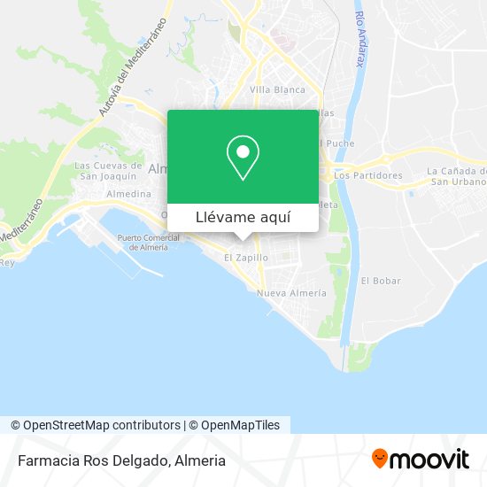 Mapa Farmacia Ros Delgado