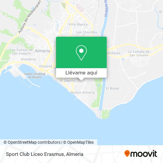Mapa Sport Club Liceo Erasmus