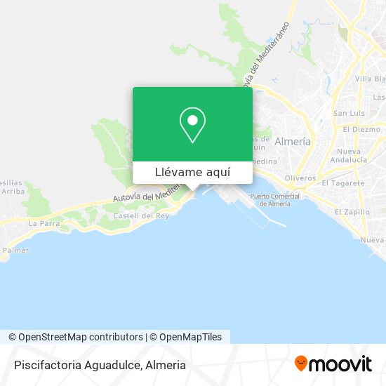 Mapa Piscifactoria Aguadulce