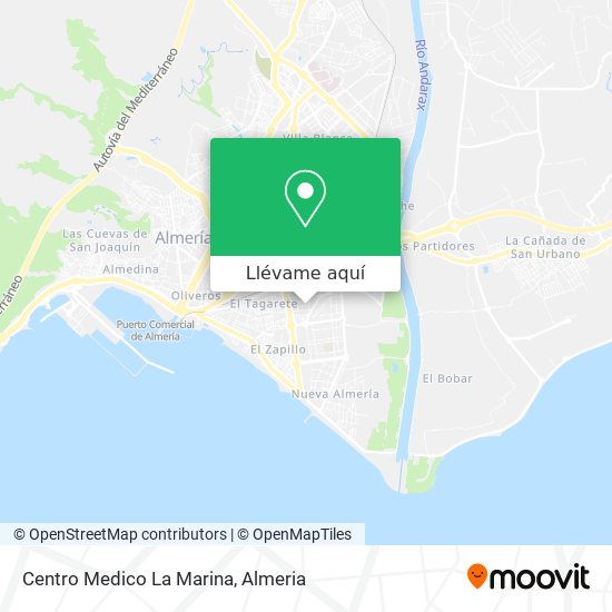 Mapa Centro Medico La Marina