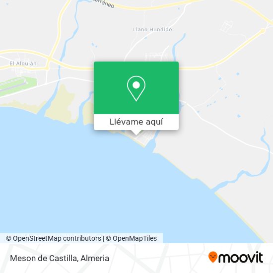 Mapa Meson de Castilla