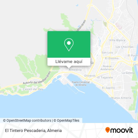 Mapa El Tintero Pescaderia