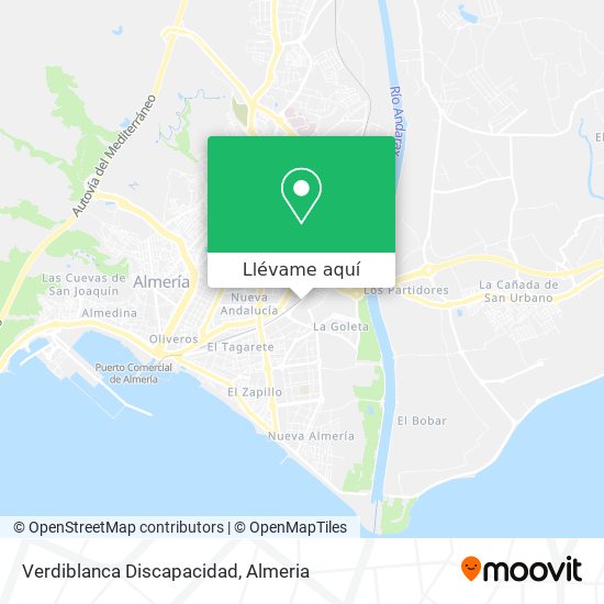 Mapa Verdiblanca Discapacidad