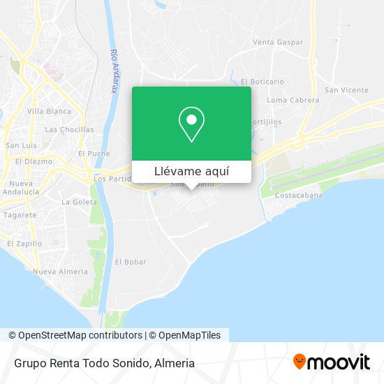 Mapa Grupo Renta Todo Sonido