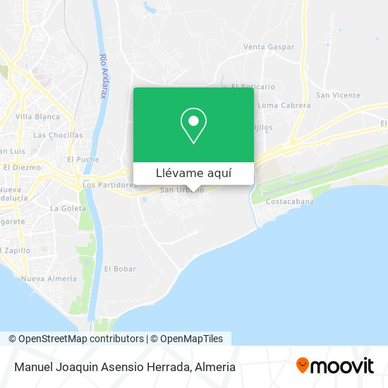 Mapa Manuel Joaquin Asensio Herrada