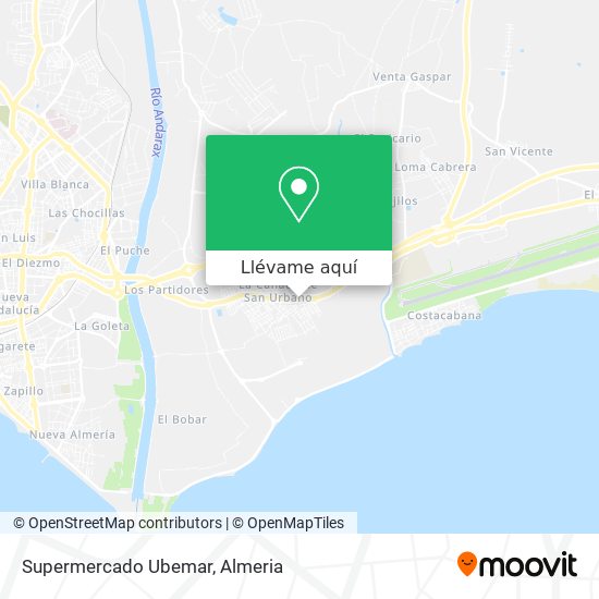 Mapa Supermercado Ubemar