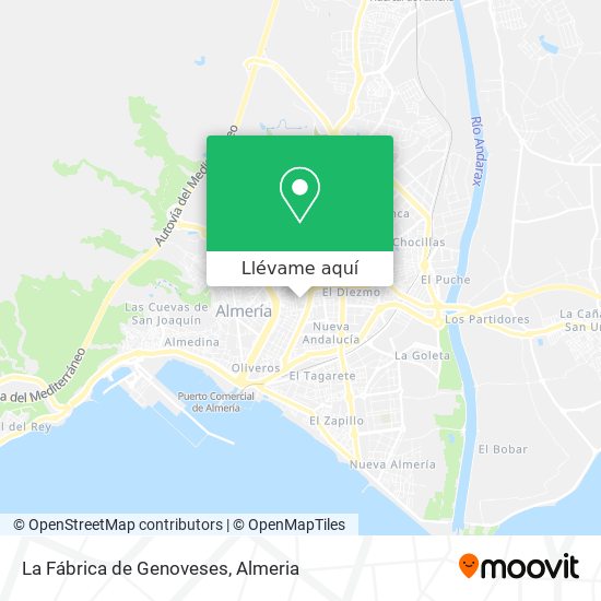 Mapa La Fábrica de Genoveses