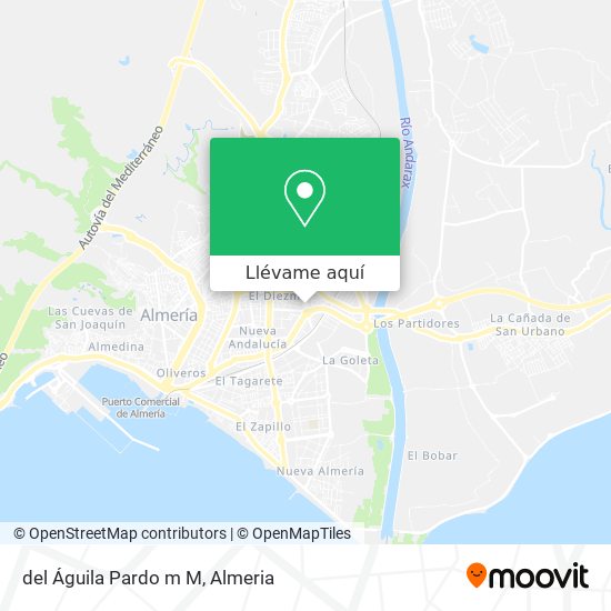 Mapa del Águila Pardo m M