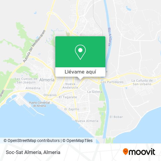 Mapa Soc-Sat Almería