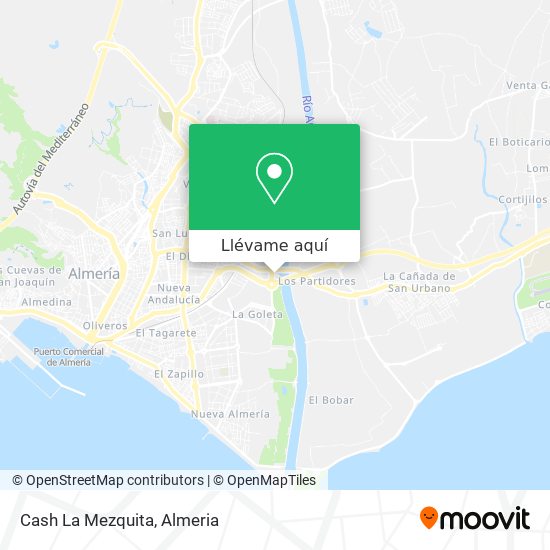 Mapa Cash La Mezquita