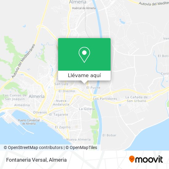 Mapa Fontaneria Versal
