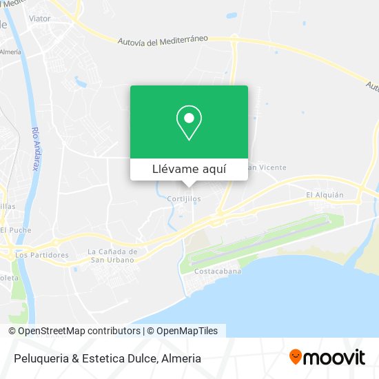 Mapa Peluqueria & Estetica Dulce