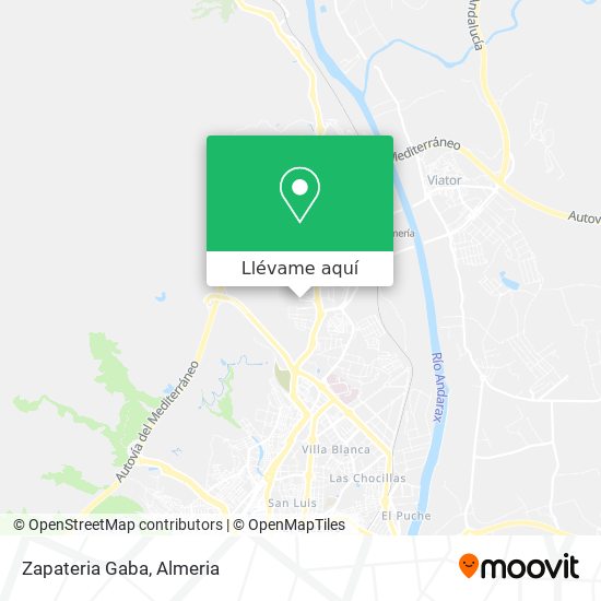 Mapa Zapateria Gaba