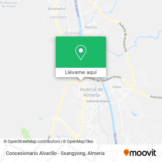 Mapa Concesionario Alvarillo - Ssangyong