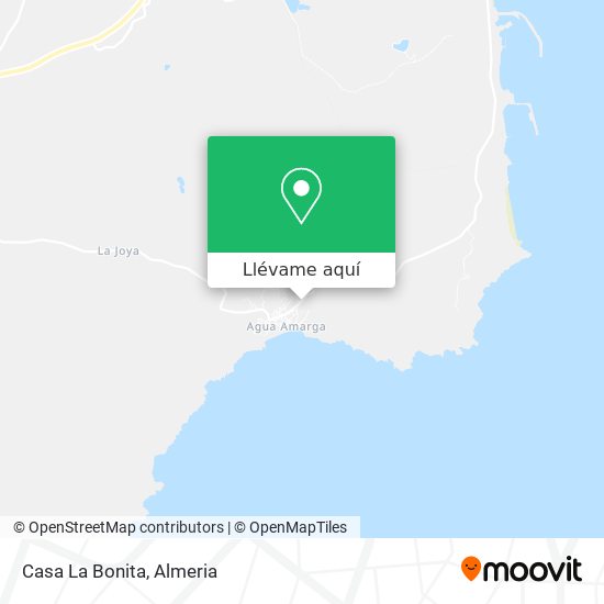 Mapa Casa La Bonita