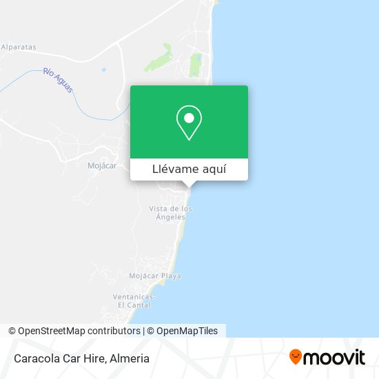 Mapa Caracola Car Hire