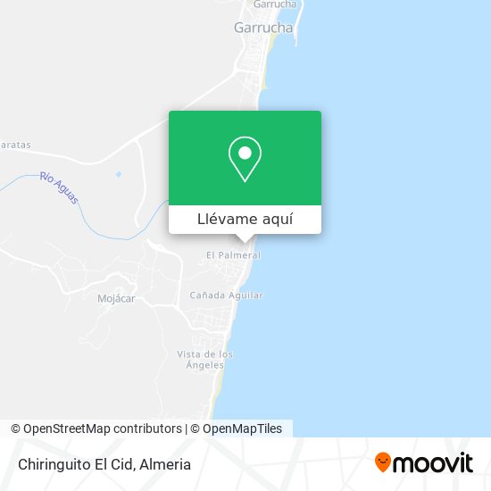 Mapa Chiringuito El Cid
