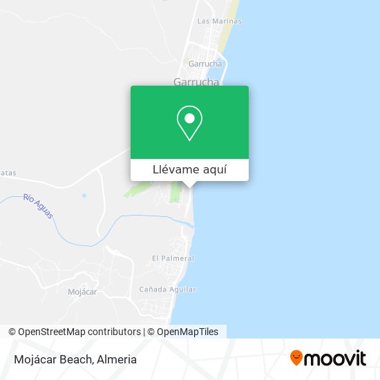 Mapa Mojácar Beach