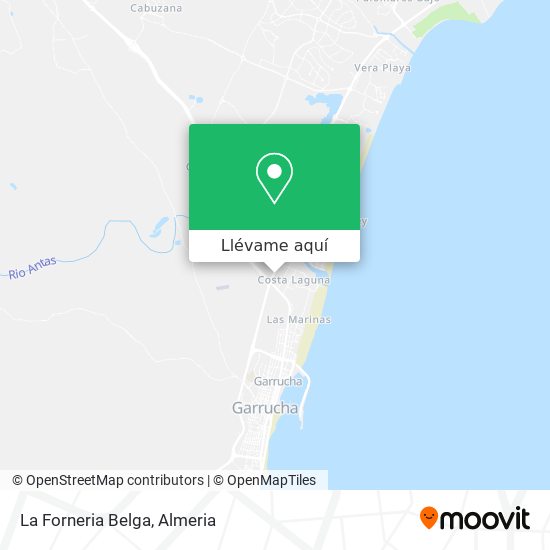 Mapa La Forneria Belga