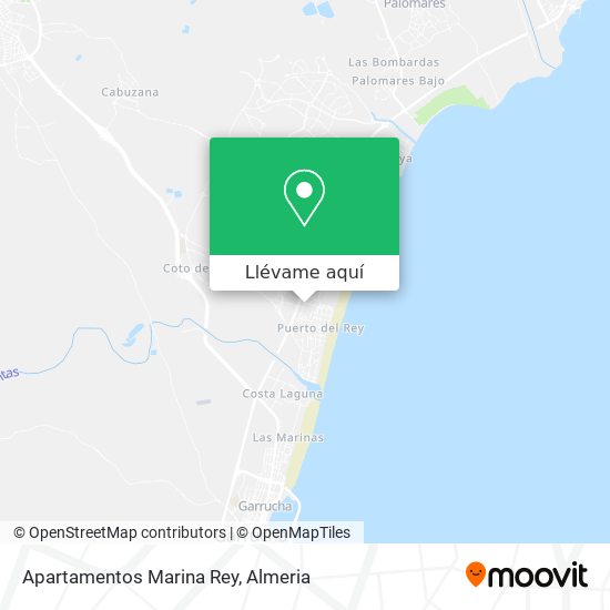 Mapa Apartamentos Marina Rey