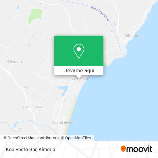 Mapa Koa Resto Bar
