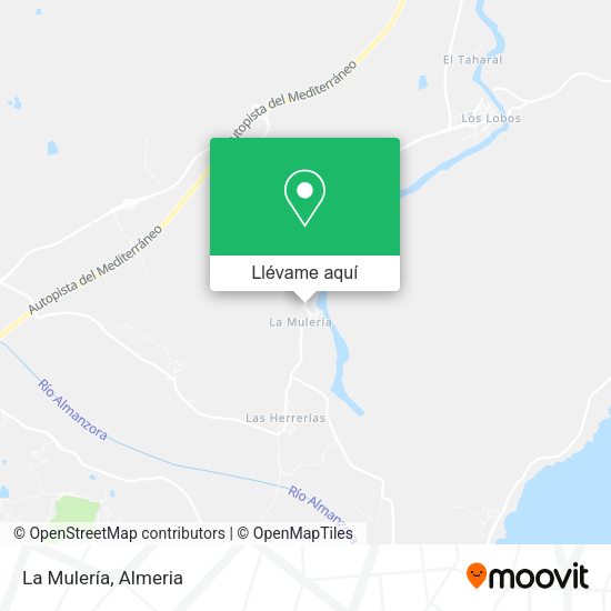 Mapa La Mulería