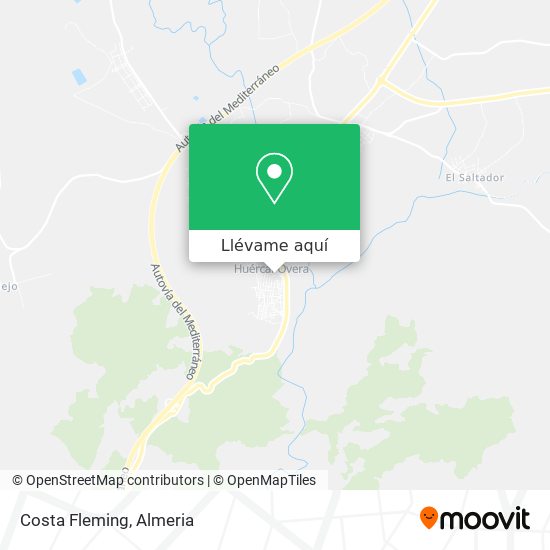 Mapa Costa Fleming