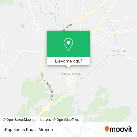Mapa Papelerias Paqui