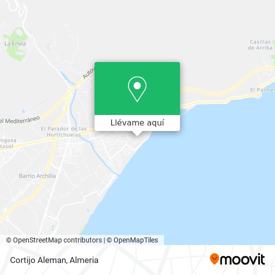 Mapa Cortijo Aleman