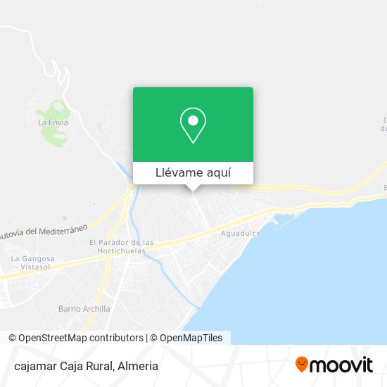 Mapa cajamar Caja Rural