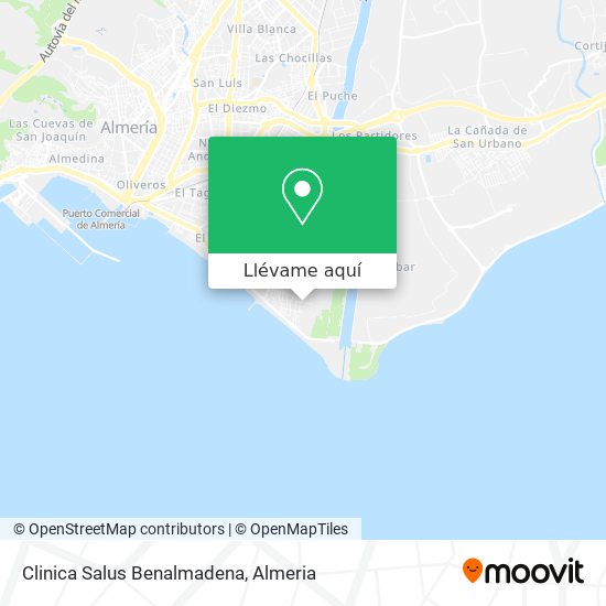 Mapa Clinica Salus Benalmadena