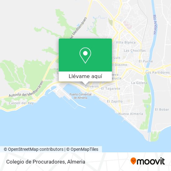 Mapa Colegio de Procuradores