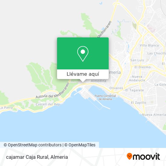 Mapa cajamar Caja Rural