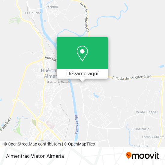 Mapa Almeritrac Viator